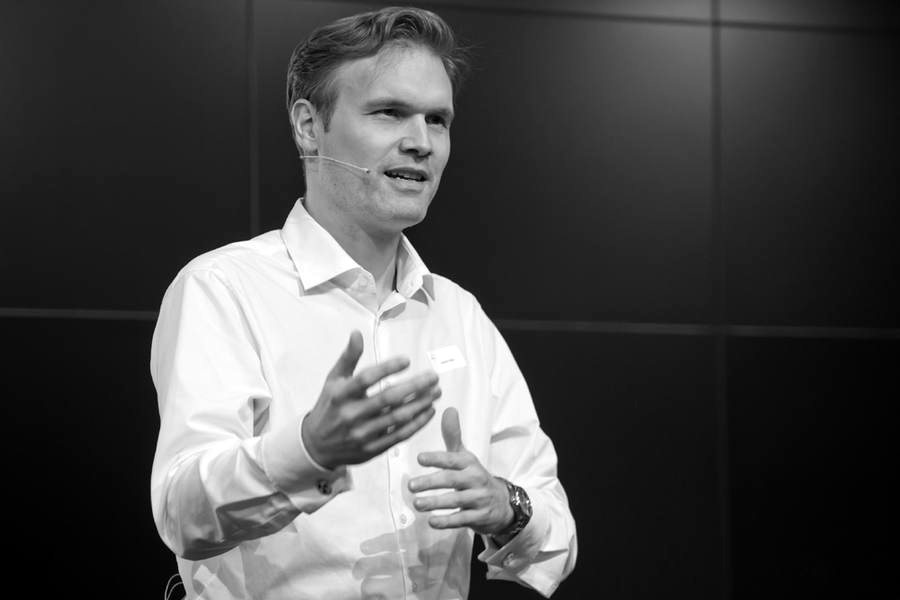Robert Cibis speaking at MedienImpuls